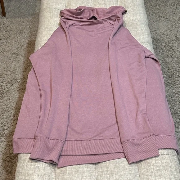 Women’s Blush Pink Cowl Neck Sweater - XL - NWT - The Sweatshirt Project - Picture 8 of 8